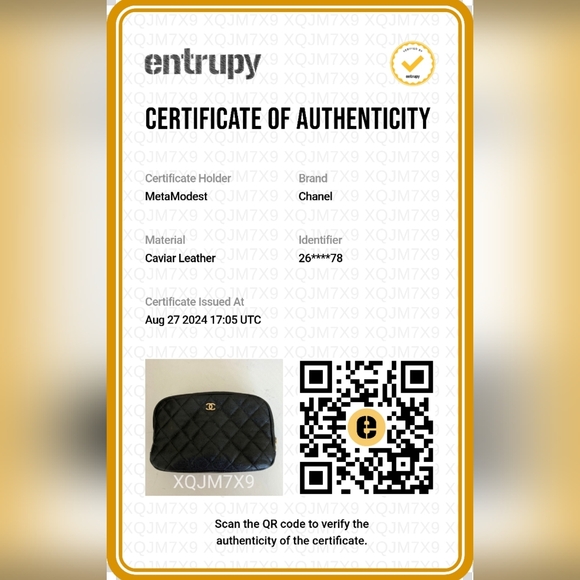 CHANEL Large Matelasse Caviar CC Zip Pouch Clutch Bag ENTRUPY COA - Picture 3 of 15